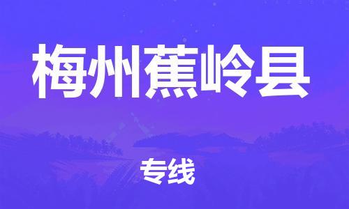 邯鄲到梅州蕉嶺縣物流公司-貴重貨物運(yùn)輸專線-全年無憂